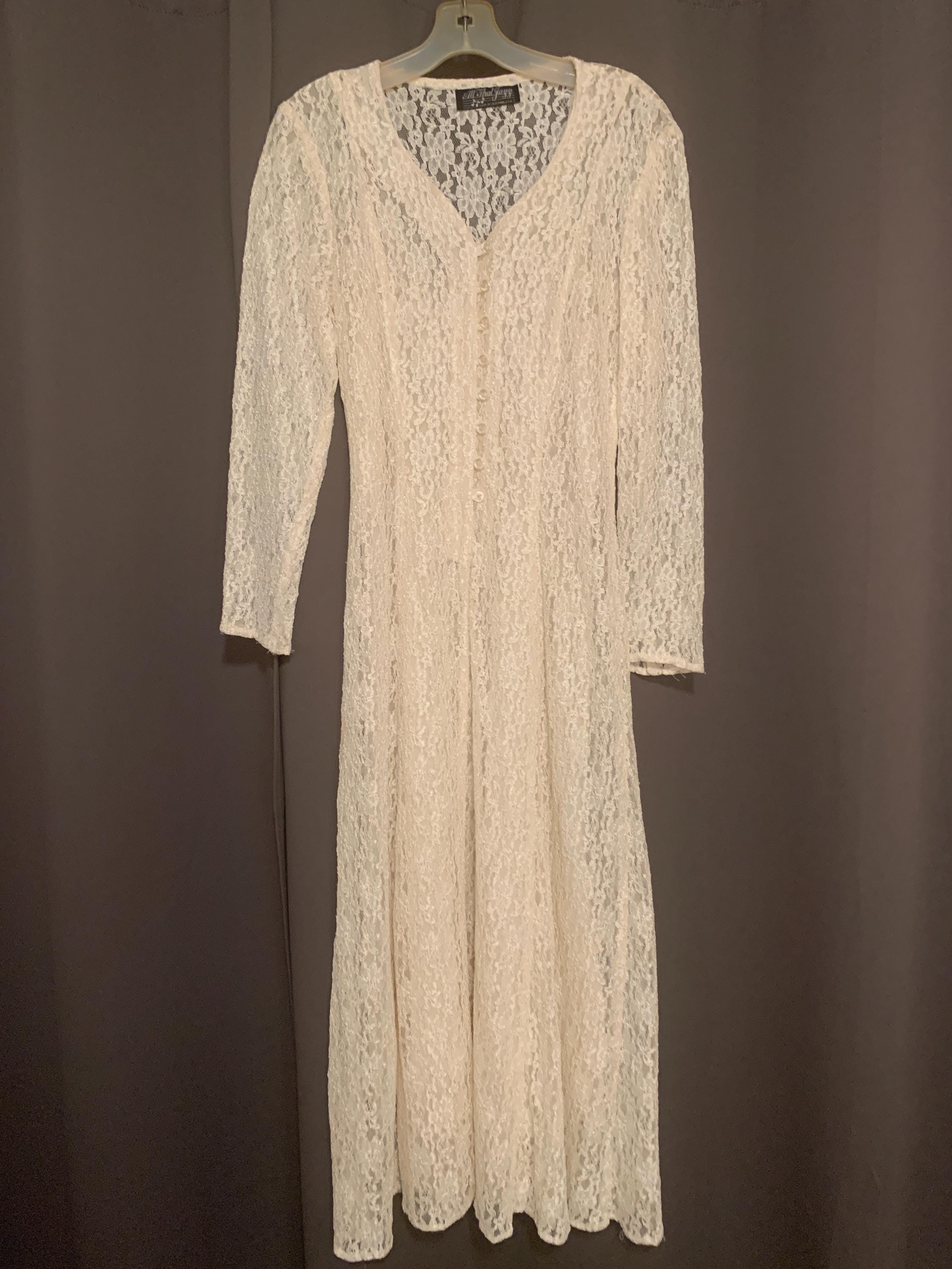 white christmas dresses Vintage 1950s Cream Lace Cocktail Dress with Embellished Bodice, B34
