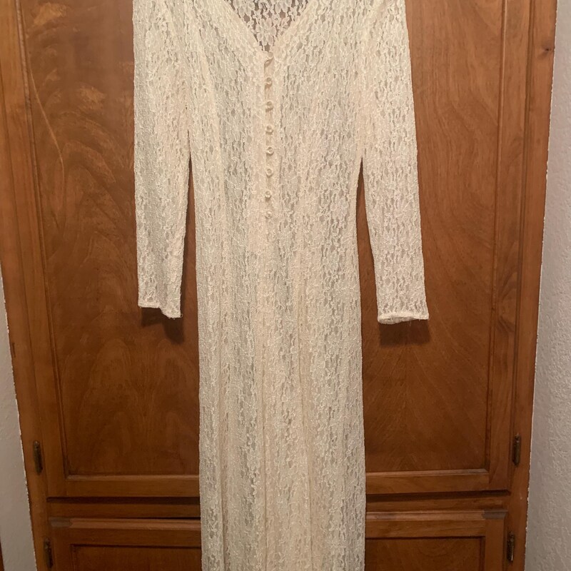 Cream Daisy Lace Dress main image 0