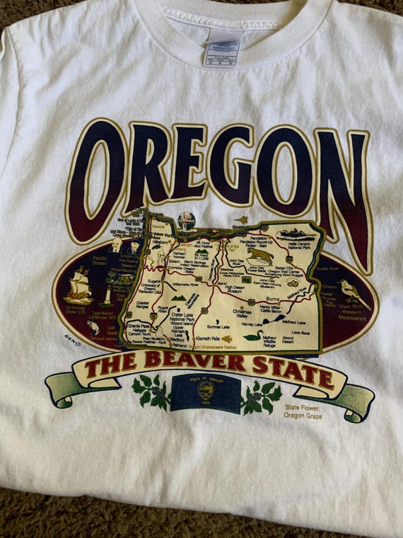 Oregon Tshirt medium small - image 5