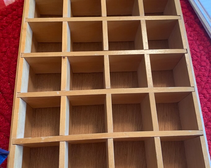 Vintage Display Wood Box, Thimble Display Box, Shadow Box Etsy