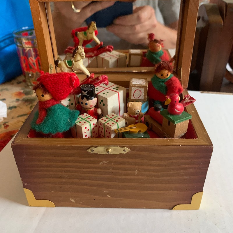 Christmas Music Boxes Etsy