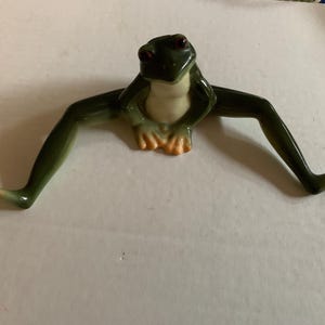 Franz Porcelain Frog - Etsy