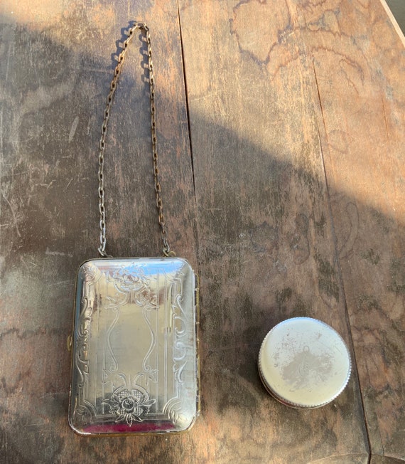 Compact Lot, 2 Compacts, Halldins Compact, coin c… - image 1