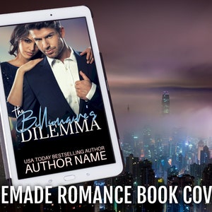 Premade Romance Book Cover, Billionaire Romance Cover, Contemporary Romance Cover, Premade eBook Cover