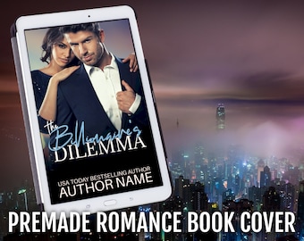 Premade Romance Book Cover, Billionaire Romance Cover, Contemporary Romance Cover, Premade eBook Cover