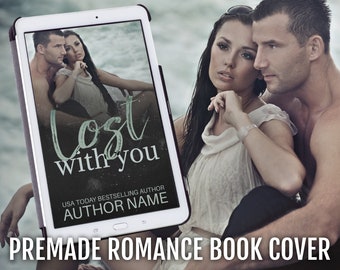 Premade Romance Book Cover, Contemporary Romance Cover, Premade eBook Cover