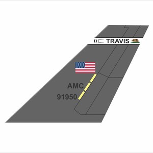 KC-10 Extender Tail Flash - Wall Hanging