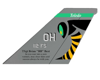 F-16 Falcon Tail Flash - Wall Hanging
