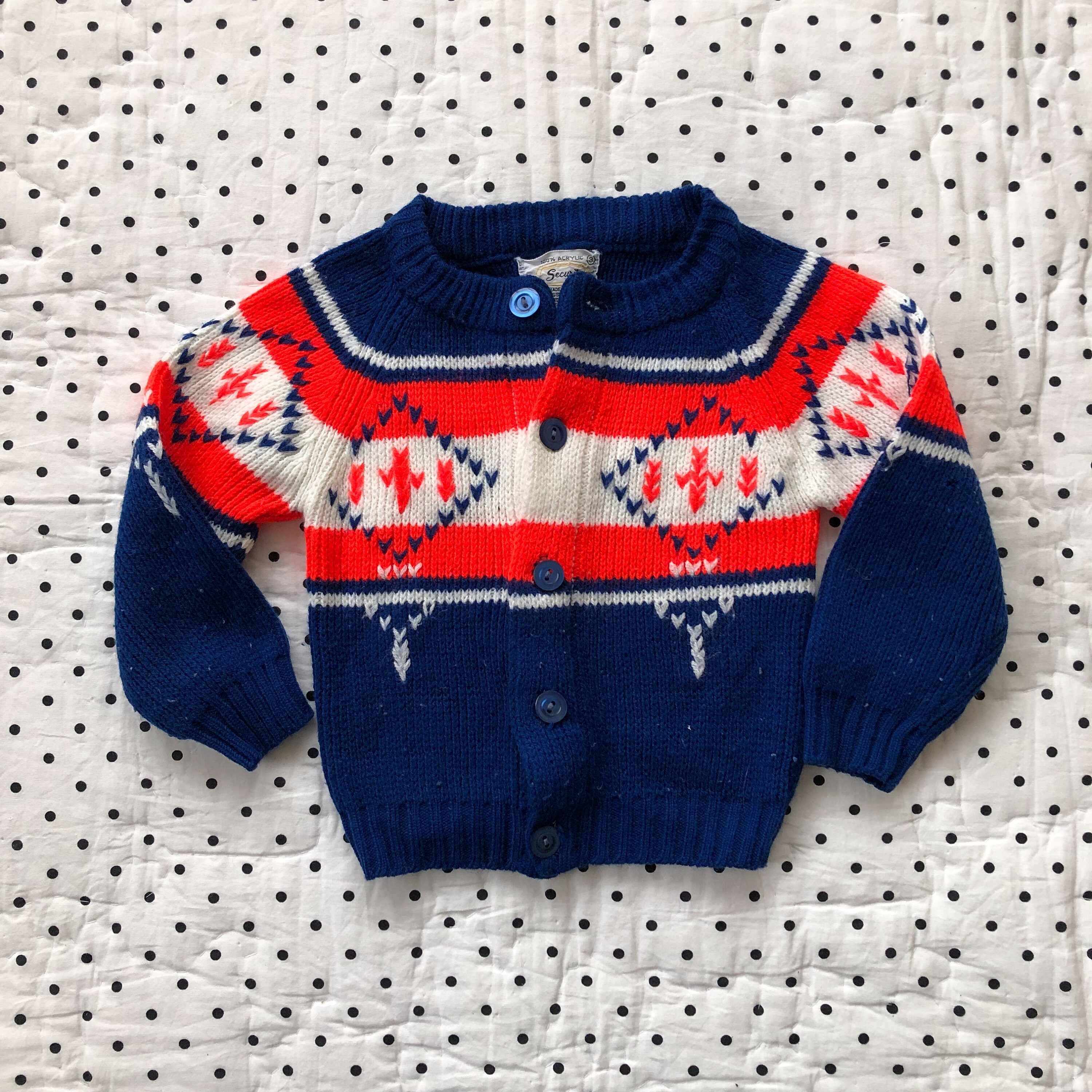 red cardigan 18 24 months