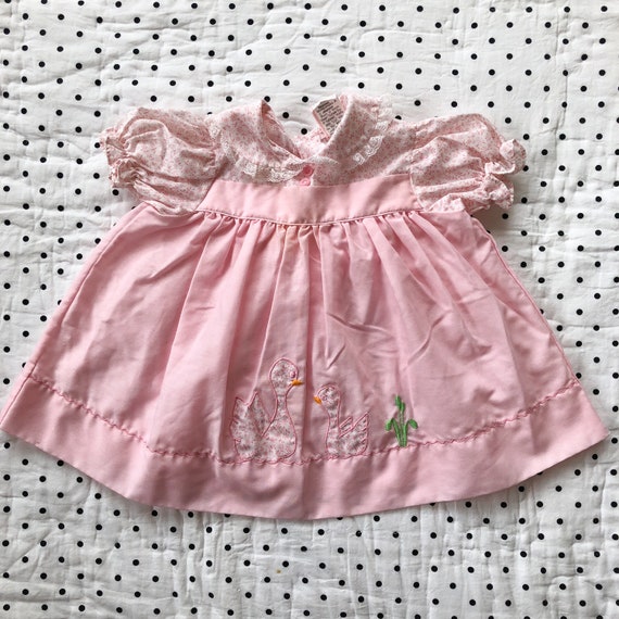 duck dress for baby girl