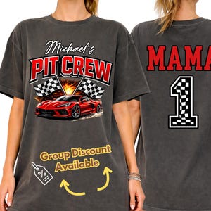 Race Car Birthday Shirt Pit Crew Mama Shirt Fast One Birthday Tshirt Family matching shirts, Pit Crew Brother Sweatshirt 2 Fast Boy Birthday
