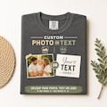 Comfort Colors Custom Shirt, Photo Shirts, Family Picture T-shirts Wholesale Company Logo Shirts, Text Shirt, Personalized Bachelorette Tee