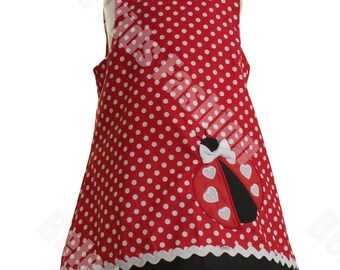red and white ladybug dress