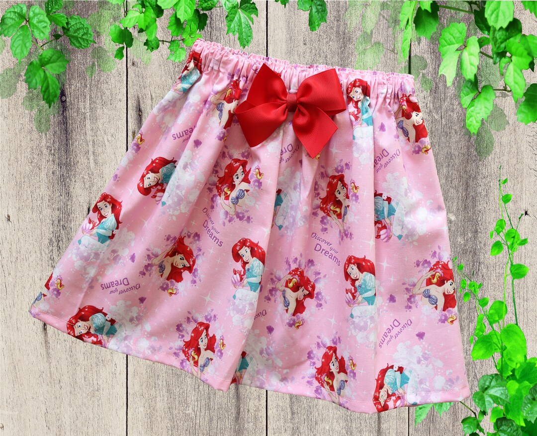 Little Mermaid Skirt Baby Ariel Skirt Toddler Mermaid Skirt Etsy