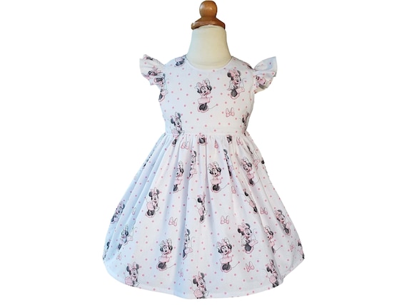 Minnie Mouse Girls Dress | Minnie Girls Dress | Disney Dress | Minnie Birthday Dress | Birthday Girl Dress | Girls Dress Il_570xn