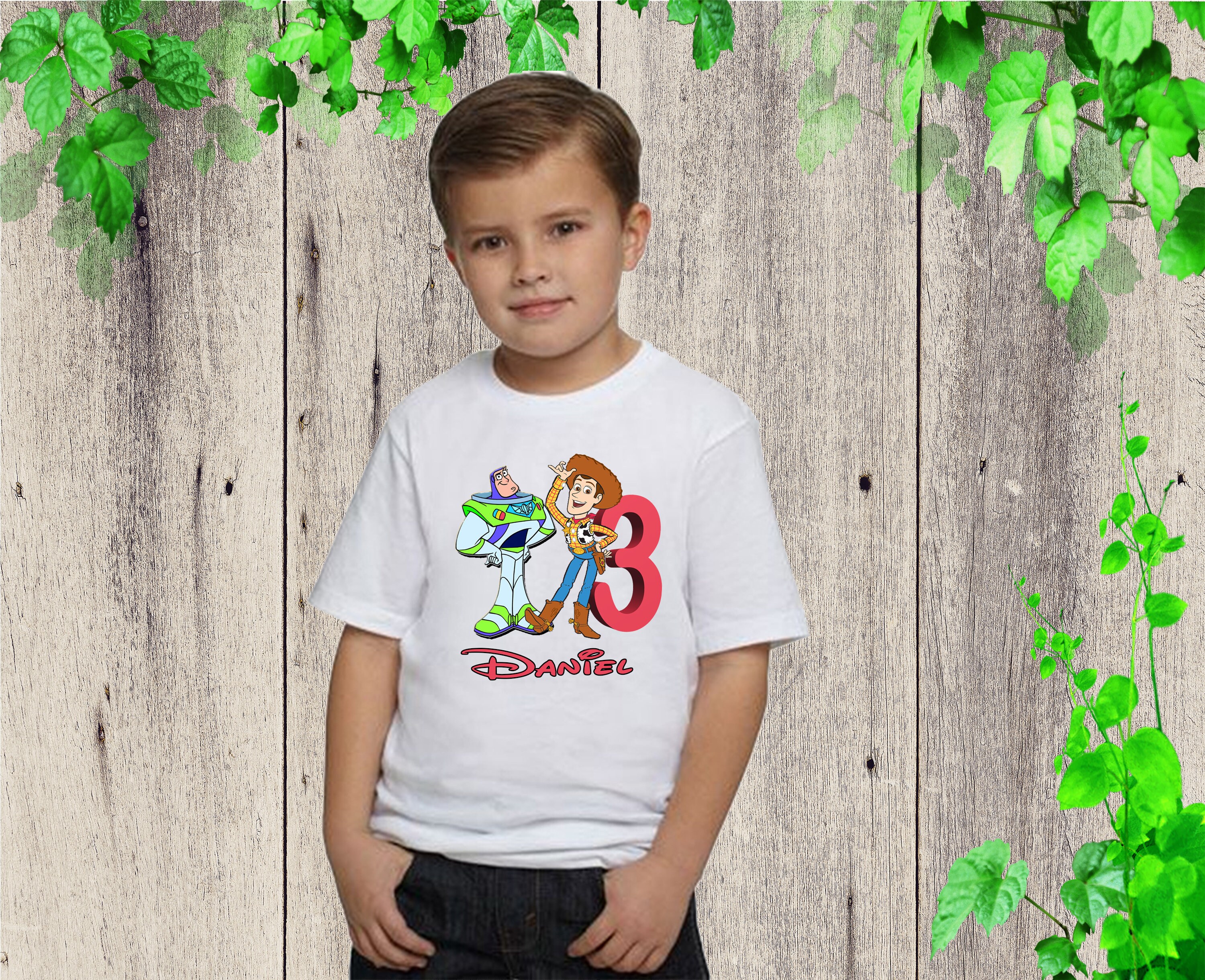 Toy Story Birthday Shirt Boys Buzz 