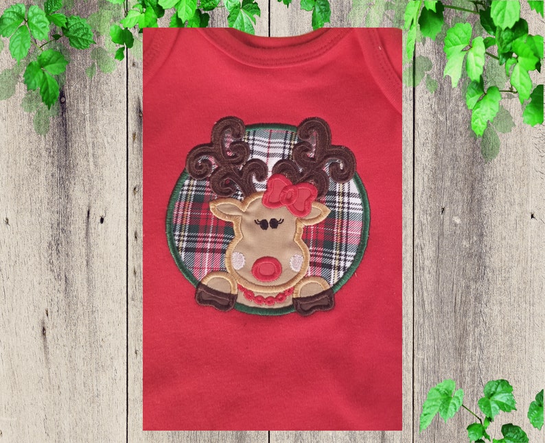 Christmas Onesies outfit Baby Christmas dress Christmas Reindeer outfit Personalized Christmas outfit