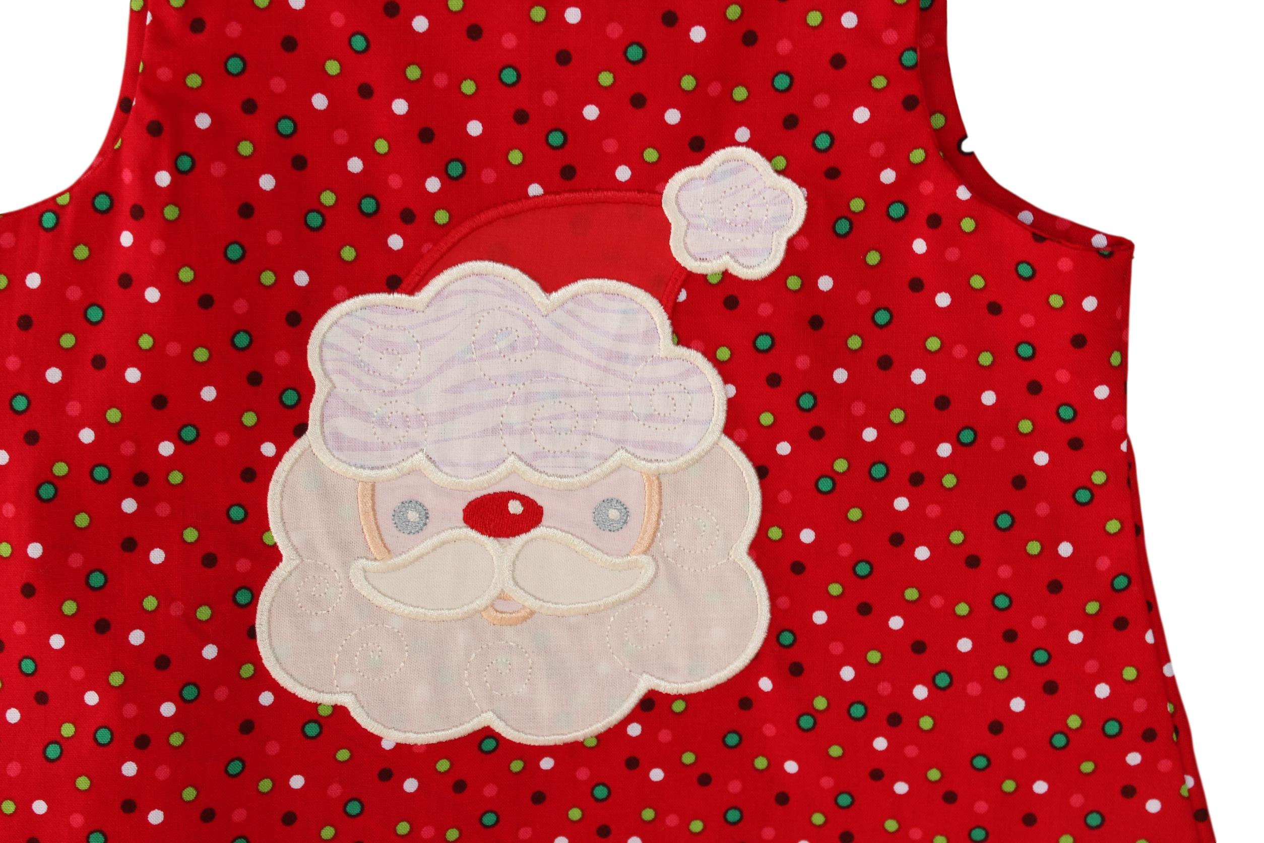 Christmas dress santa claus toddler dress winter christmas  etsy