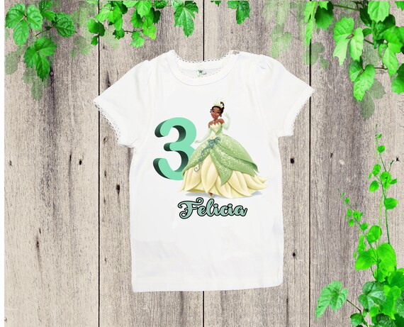 princess tiana birthday shirts