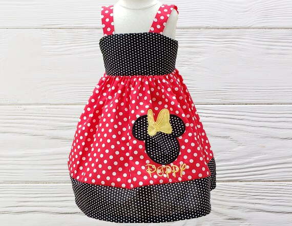 minnie mouse black dress