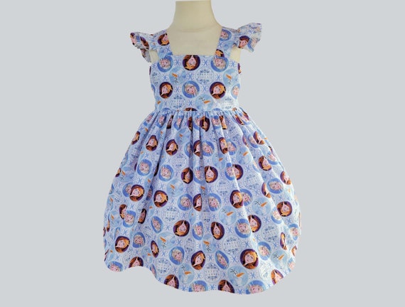 Elsa Frozen Dress, Princess Dress, Frozen Dress, Disney Princess, Birthday Elsa Anna Dress, Frozen Birthday, Toddler Elsa Anna Dress Il_570xn
