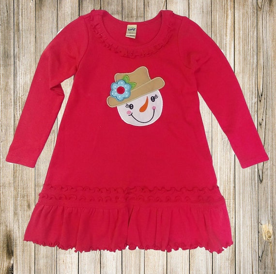 baby girl long sleeve christmas dress