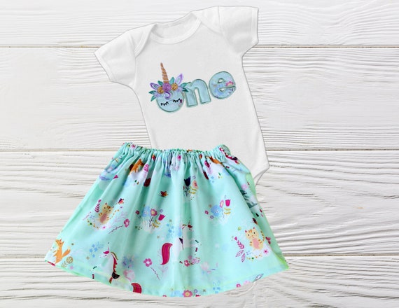 my first birthday unicorn outfit