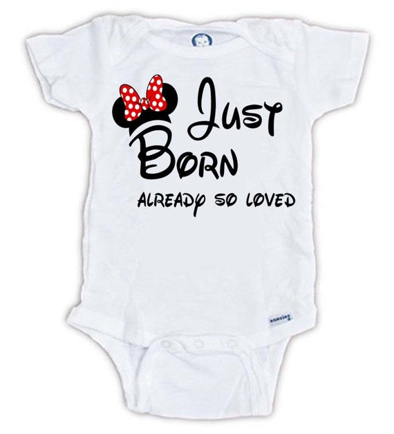 minnie mouse onesie baby