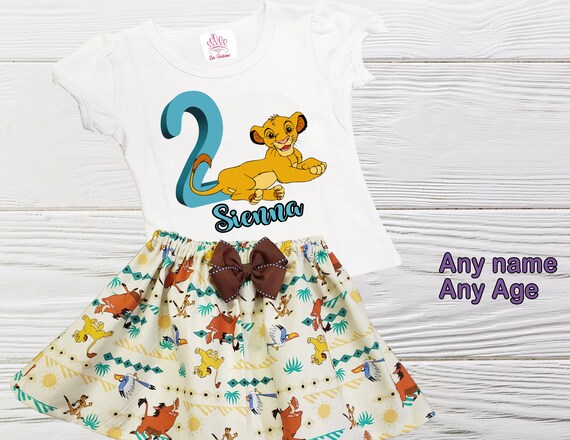 lion king birthday outfit