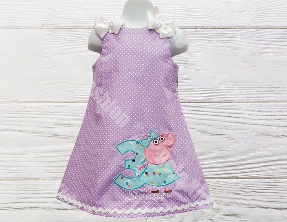 peppa pig birthday dress