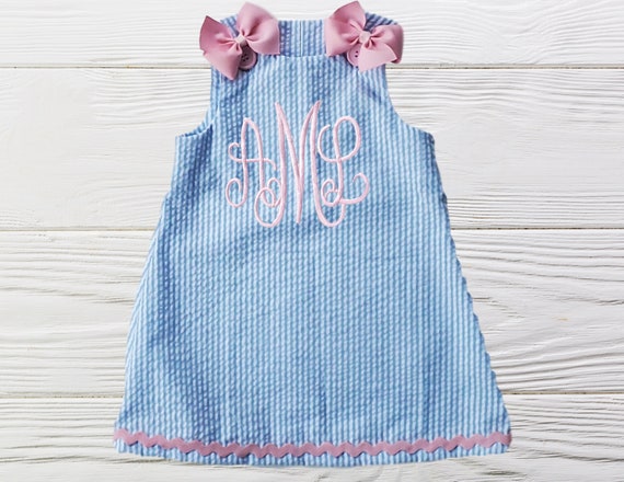 monogram baby girl clothes