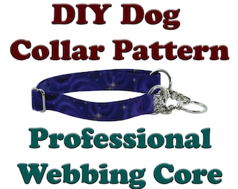 DIY Half Check Chain Martingale Tutorial Instructions Adjustable Dog Collar Pattern