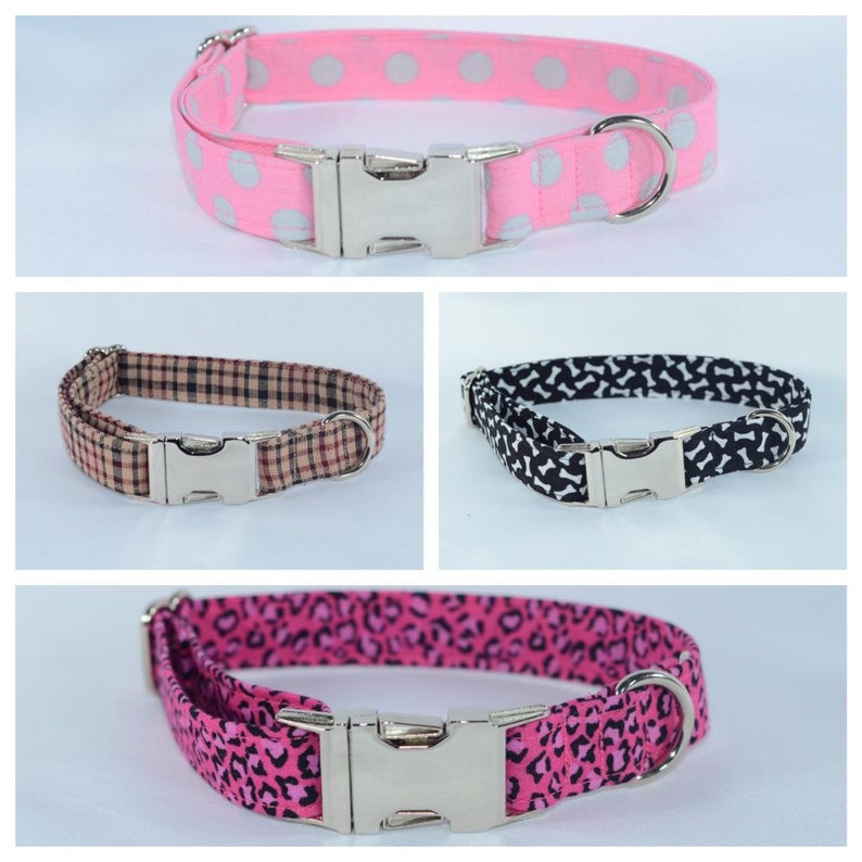 DIY Adjustable Dog Collar Pattern Quick Release Buckle Etsy
