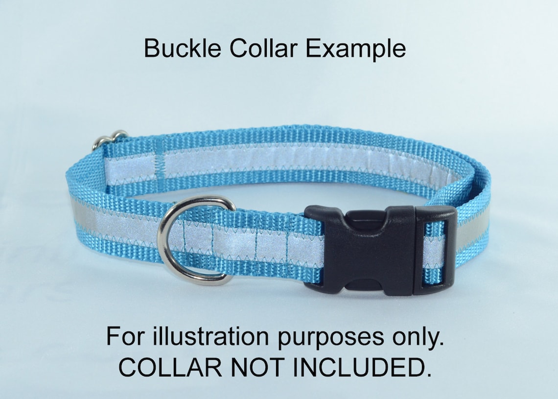 Adjustable Buckle Dog Collar Hardware Kit D Rings Slides Etsy