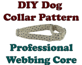 DIY Martingale Tutorial Instructions Adjustable Dog Collar Pattern