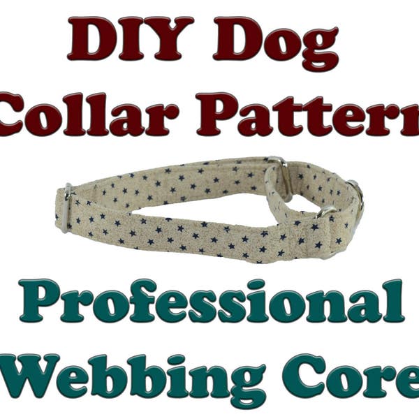DIY Martingale Tutorial Instructions Adjustable Dog Collar Pattern
