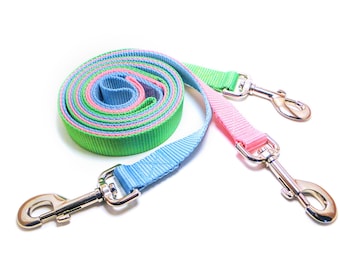 Solid Color Leashes - many colors and lengths