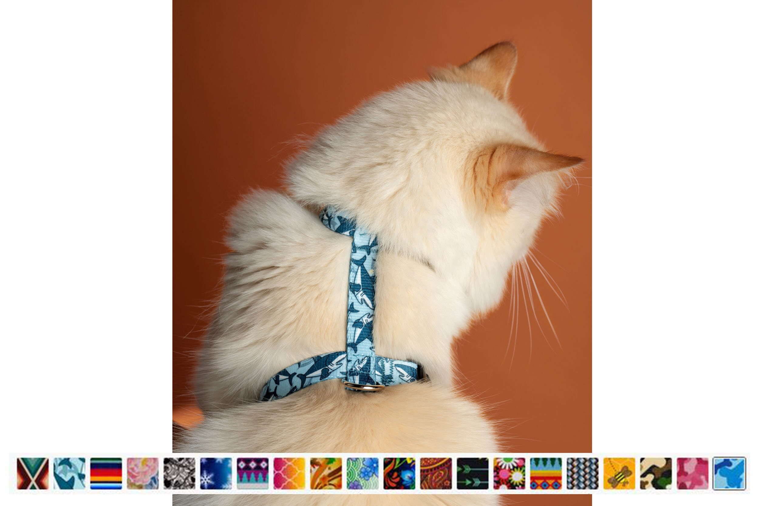 The Houndstooth Limited Edition Cat Harness & Leash Set Xs (Kittens) / Your Cat Backpack