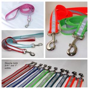 Reflective Safety Leashes Many Colors and Lengths - Etsy
