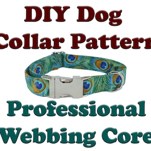 DIY Adjustable Dog Collar Pattern Quick Release Buckle Tutorial Instructions