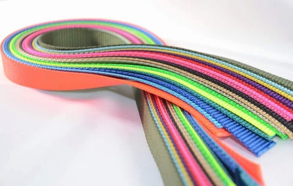 Heavy Duty Nylon Webbing - by the yard - belt - strap - collar