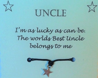 Uncle Wish Bracelet Christmas Keepsake Gift
