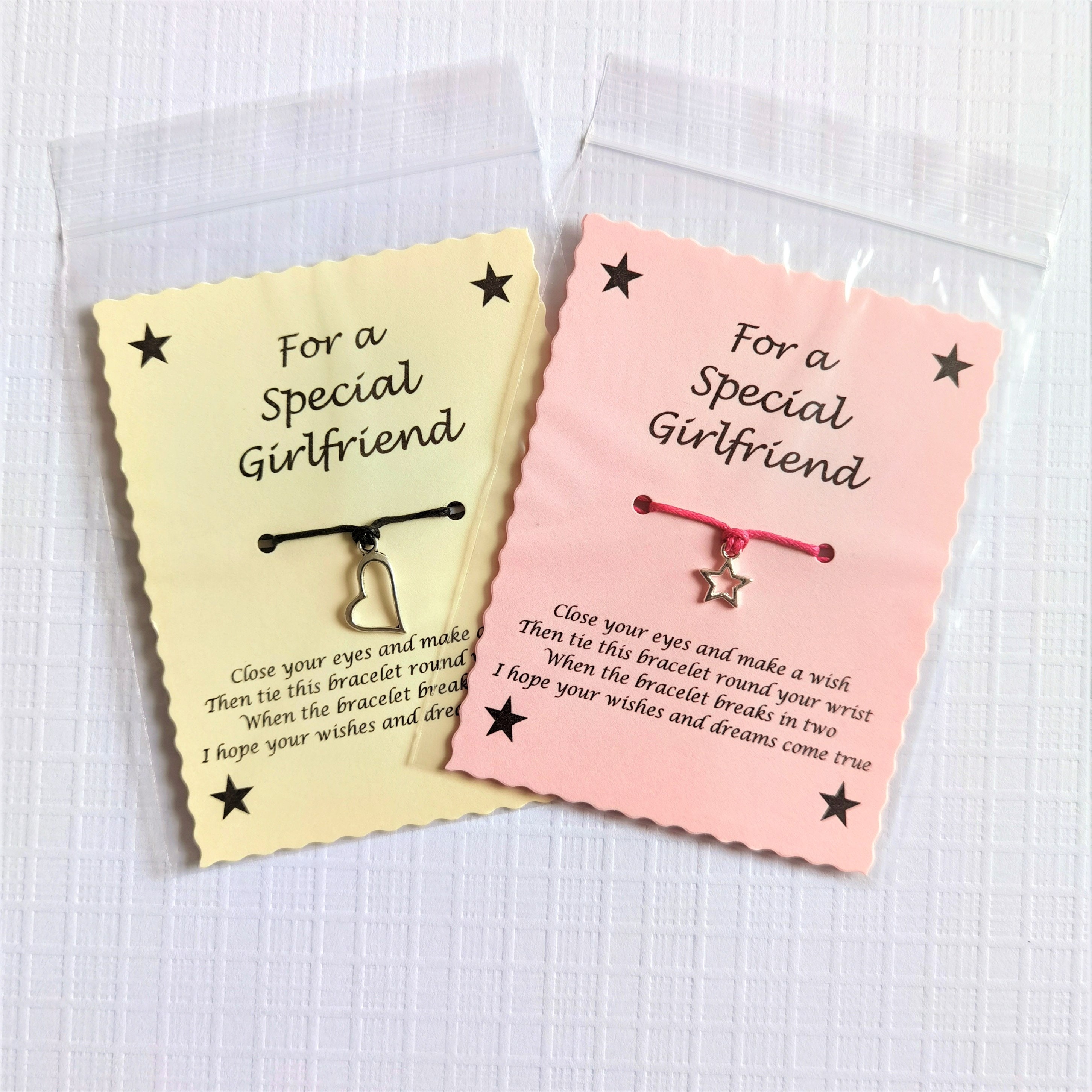 Special Girlfriend Wish Bracelet Charm 