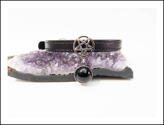 Amethyst cat cheap collar