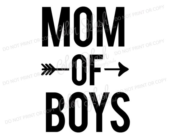 Download Mom Of Boys Svg Dxf Eps Mom Of Boys Clipart Mom Life Svg Etsy