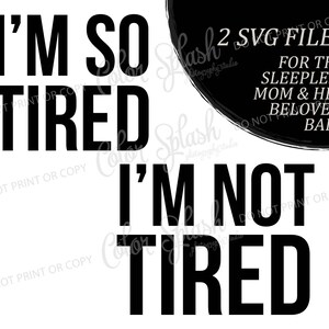 Je suis tellement fatigué de svg, png, dxf, eps fichier de coupe, silhouette camée, couper, des cliparts, dxf, fichier cricut
