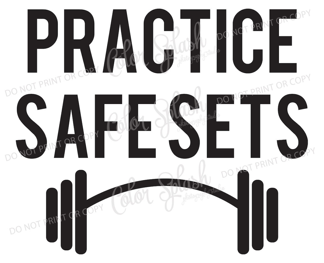 Safe Sets SVG Dumbell SVG Work Out Exercise Bossbase Etsy