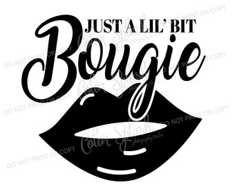 Bougie, just a lil bit, svg, png, dxf, eps, cricut file, silhouette cameo cut file, sublimation, screenprint