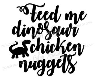 Feed me chicken nuggets SVG, tell me i'm pretty SVG, taco svg, taco clipart, cuttables, svg, clip art, Cricut, Silhouette, Cutting File