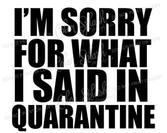 Quarantine svg, dxf, png, eps cutting file, silhouette cameo, cuttable, clipart, social distancing